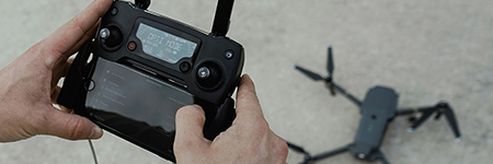 DJI bezpilota lidaparāti jeb droni